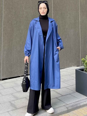 Nelly Balon Kol Kuşaklı Trençko