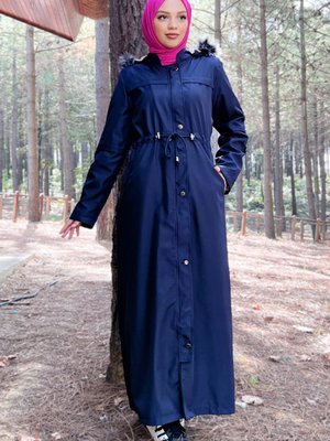 Kolu Çakımlı Bondit Mont Lacivert