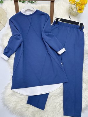 Çimalı Krep İkili Takım İndigo