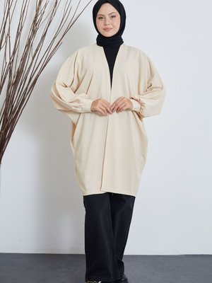 Yarasa Kol Hırka Bej Yarasa Kol Hırka Bej