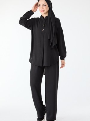 Sıyah Tunik Pantolon