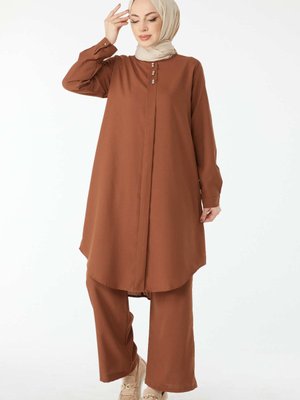 Kahve Tunik Pantolon
