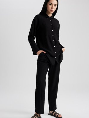 Harem Keten Karışımlı Pantolon Z6855az23sm