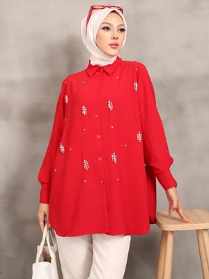 Kırmızı Bluz / Gömlek