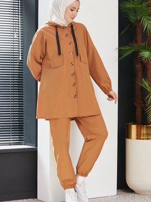 Tunik + Pantolon Taba