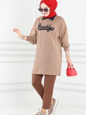 Vizyon Yazı Baskılı Spor Tunik Vizyon Yazı Baskılı Spor Tunik