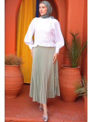 Çağla Piliseli Etek