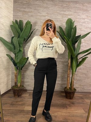 Siyah Havuç Pantolon