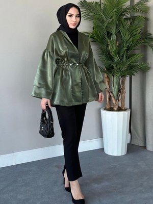 İğneli Tafta Ceket