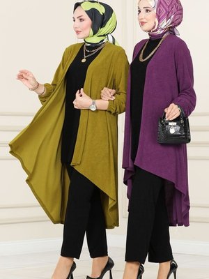 Siyah & Yağ Yeşili Salaş Üçlü Kışlık Takım Siyah & Yağ Yeşili Salaş Üçlü Kışlık Takım