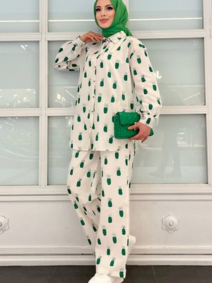 Yesıl Gömlek+pantolon