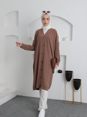 Düğmeli Yazlık Standart Kap/tunik