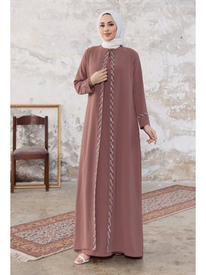 Vizon Lara Büyük Beden Abiye