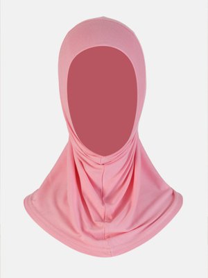 Pembe Düz Çocuk Türbanı