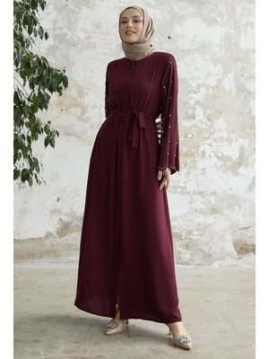 Bordo Kolları Taş İşleme Ferace Bordo Kolları Taş İşleme Ferace