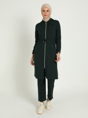 Koyu Yeşil Kap / Pardesü