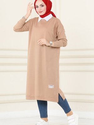 Vizyon Arma Detaylı Basic Tunik Vizyon Arma Detaylı Basic Tunik