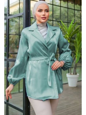 Mint Tafta Blazer Ceket