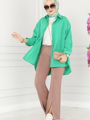 Vizyon Önden Yırtmaçlı Dalgıç Pantolon Vizyon Önden Yırtmaçlı Dalgıç Pantolon