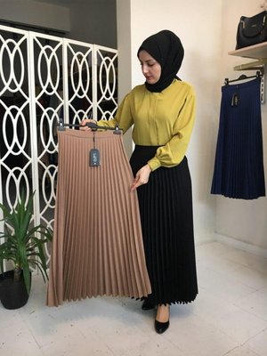 Piliseli Etek Vizon (taba)