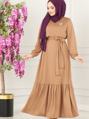 Latte Kemerli Mira Elbise