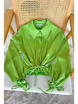 Darly Yeşil Gömlek