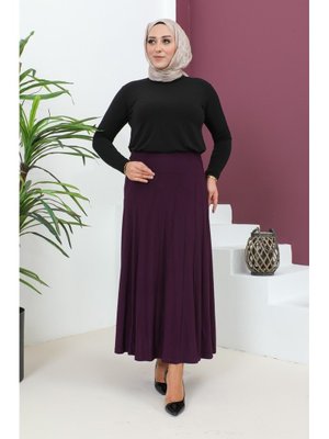 Büyük Beden Sandy Çımalı Etek Büyük Beden Sandy Çımalı Etek