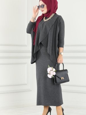 Antrasit Asimetrik Kışlık Takım Antrasit Asimetrik Kışlık Takım