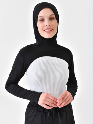 Siyah Boneli Boyunluklu Kolluk