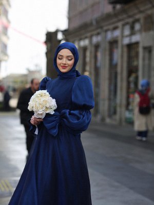 Kadın Kayla Tesettür Abiye Elbise