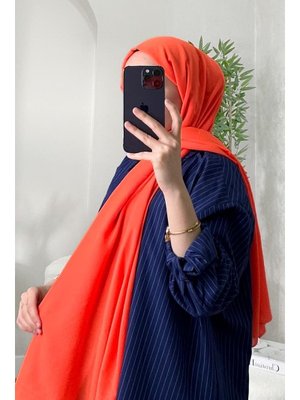 Oranj Pamuk Kraş Şal