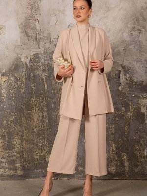 Koyu Taş Ceketli Tulum Koyu Taş Ceketli Tulum