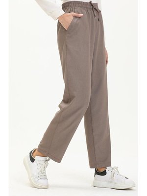 Vizon Beli Lastikli Kot Pantolon Vizon Beli Lastikli Kot Pantolon