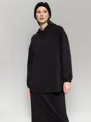 Regular Fit Kapüşonlu Premium Sweatshirt Tunik