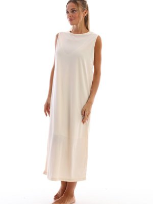 Uzun Kolsuz Elbise Astarı Içlik Jüpon Kombinezon Bej Uzun Kolsuz Elbise Astarı Içlik Jüpon Kombinezon Bej