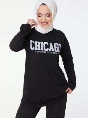 Sıyah Tunik Pantolon