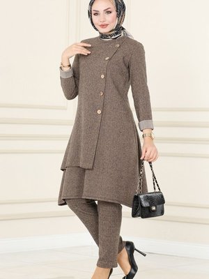 Vizyon Aksuesuar Düğmeli Kışlık Takım Vizyon Aksuesuar Düğmeli Kışlık Takım