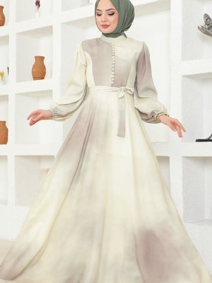 Vizyon Degrade Renk Geçişli Elbise