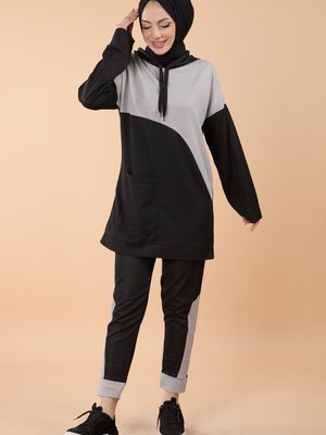 Grı Tunik Pantolon Grı Tunik Pantolon