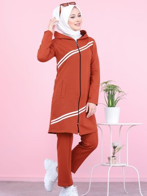 Tunik + Pantolon Kıremıt