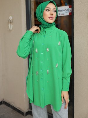 Bluz / Gömlek Yesil
