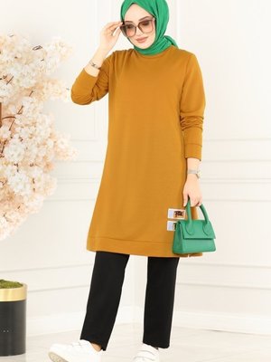 Hardal & Siyah Arma Detaylı Spor Takım Hardal & Siyah Arma Detaylı Spor Takım