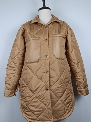 Çıt Çıtlı Şişme Kapitone Mont Camel Çıt Çıtlı Şişme Kapitone Mont Camel