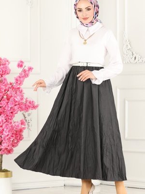 Antrasit Krinkıl Etek Antrasit Krinkıl Etek