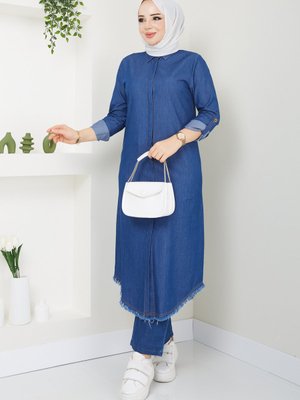 Pantolonlu İkili Kot Takım Pantolonlu İkili Kot Takım