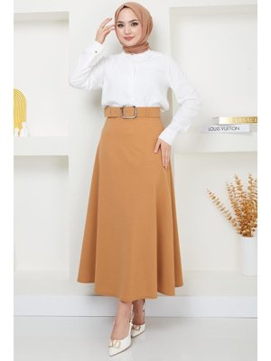 Camel Kemerli Mevlana Etek