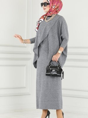 Gri Asimetrik Kışlık Takım Gri Asimetrik Kışlık Takım