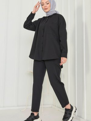 Sıyah Tunik Pantolon