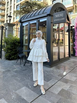 Özel Taşlı Krep Takım