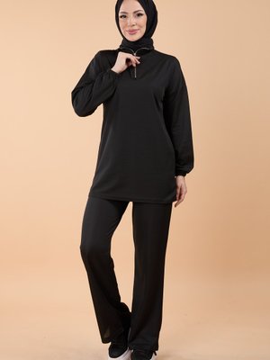 Sıyah Tunik Pantolon